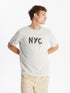 LC Waikiki Crew Neck Short Sleeve Printed Combed Cotton Men's T-shirt